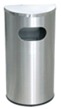 S Steel Half Round Bin